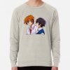 ssrcolightweight sweatshirtmensoatmeal heatherfrontsquare productx1000 bgf8f8f8 26 - Sasaki And Miyano Merch