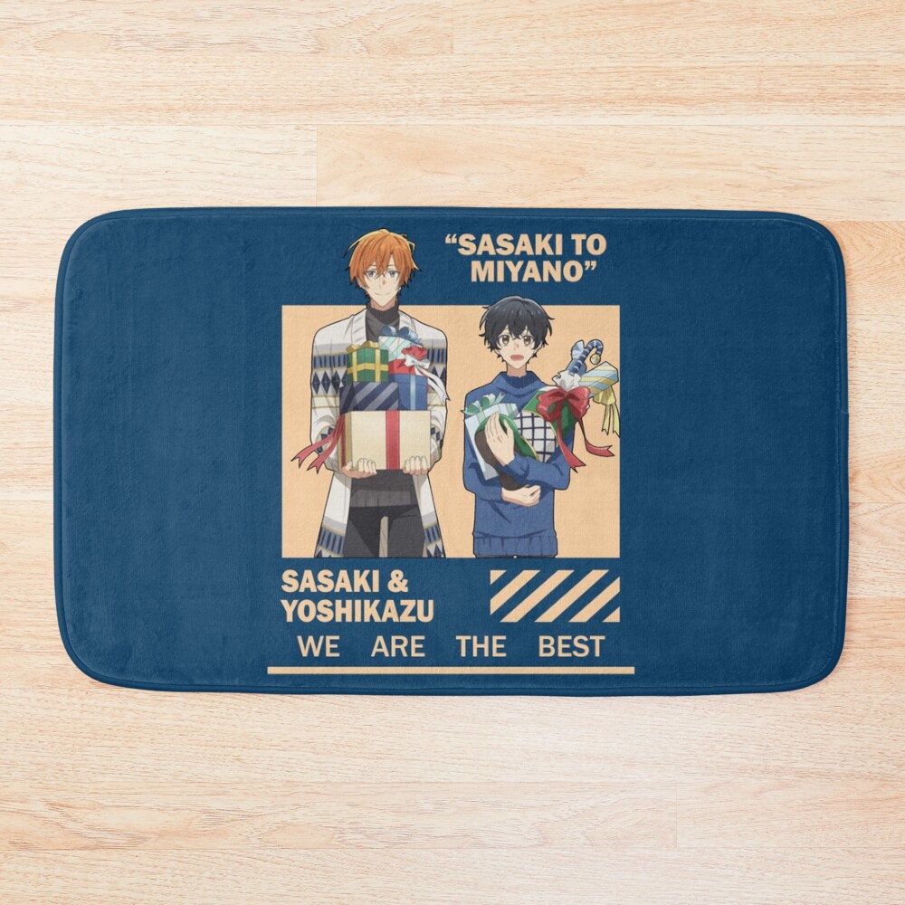 Sasaki Shuum And Miyano Yoshikazu Sasaki To Miyano Sasaki And Miyano Bath Mat